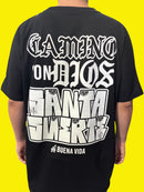 Playera fresh “Camino con dios”