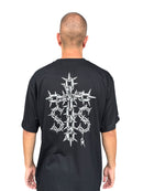 Playera “Cruz telaraña”