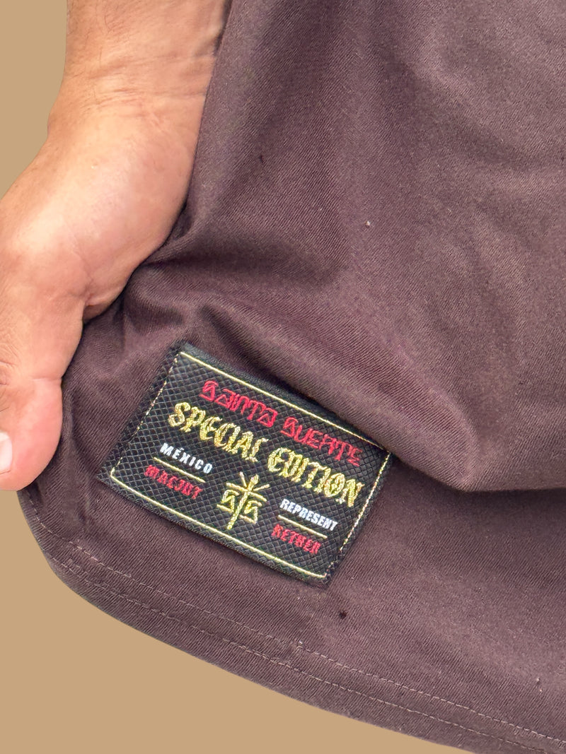 Playera  “Simplicidad” Café