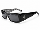 “Lucky” Lens Black / white cloth