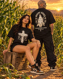 Playera over  “Día de muertos”