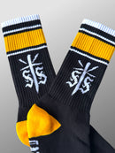 Calceta “Amarillo shit” blanco