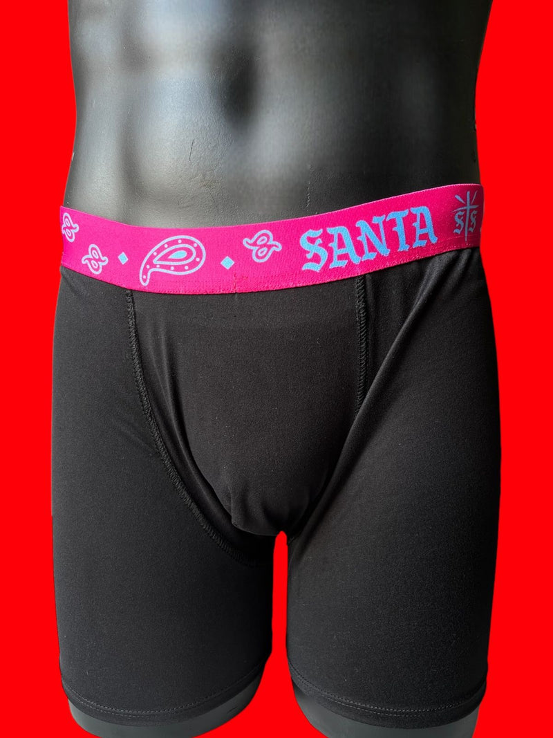 Boxer “Paño elegang” rosa