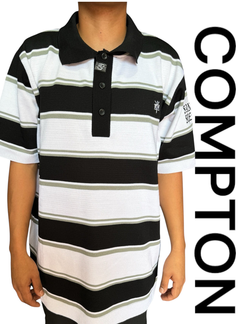 Polo tejida “Compton” caramelo.