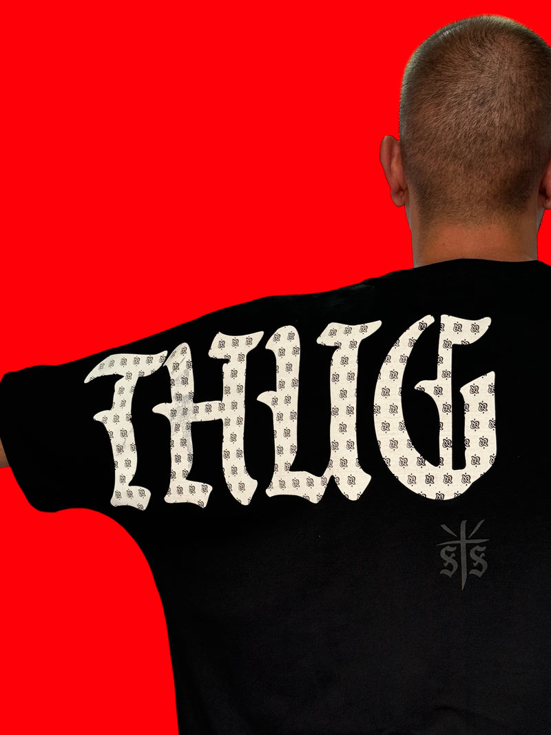 Playera  “Thug life” oversize