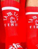 Calceta  “Pray for mom-Red” Art