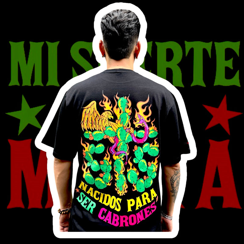 Playera  "Mi suerte de ser mexa”