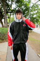 Conjunto “Sporting” rojo/negro