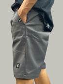 Short “diamante” Gris oxford