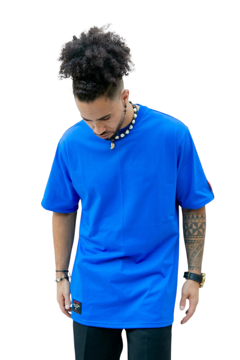 Playera  “Simplicidad” azul rey