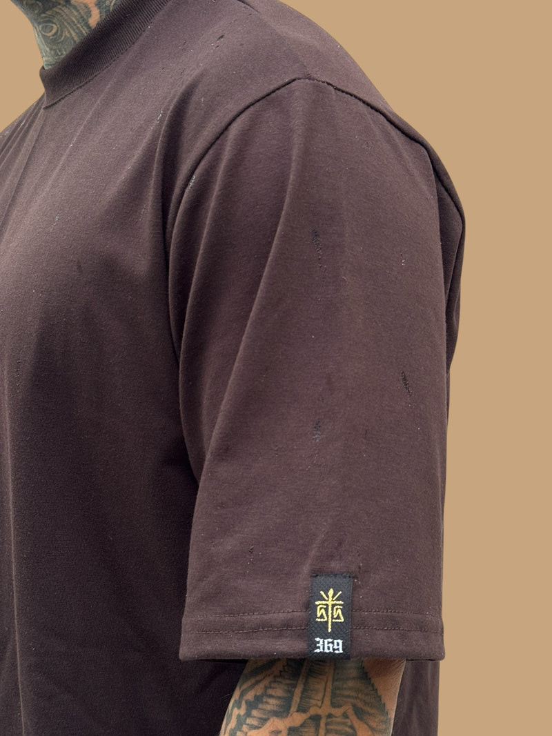 Playera  “Simplicidad” Café