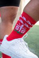 Calceta “Sport rojo”