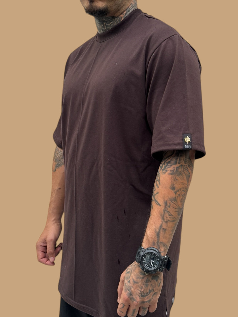 Playera  “Simplicidad” Café