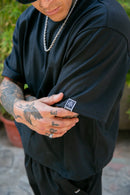 Playera  “Boxy fit” negro