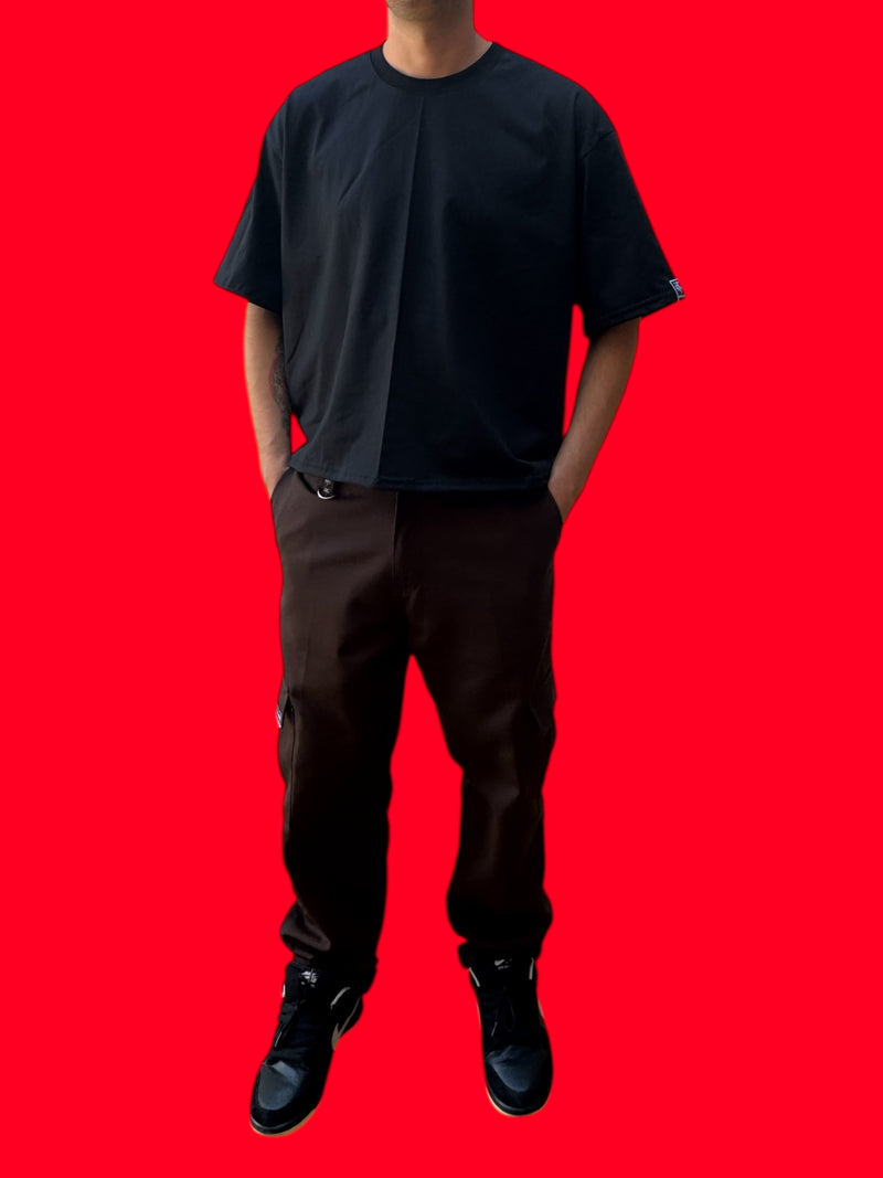 Playera  “Boxy fit” negro