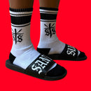 Calceta “Clásico 3” blanco