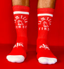 Calceta  “Pray for mom-Red” Art