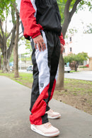 Conjunto “Sporting” rojo/negro