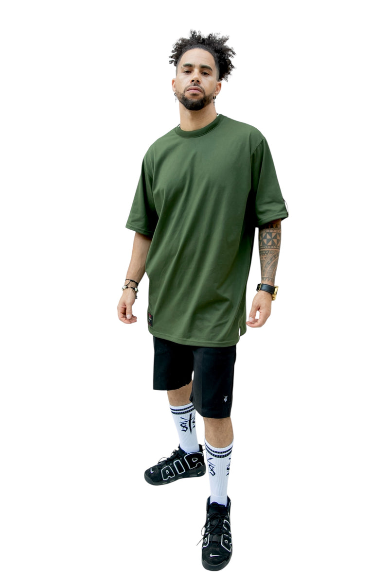 Playera  “Simplicidad” verde militar