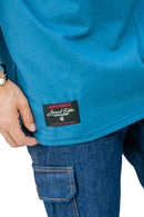 Playera  “Simplicidad” azul plumbago