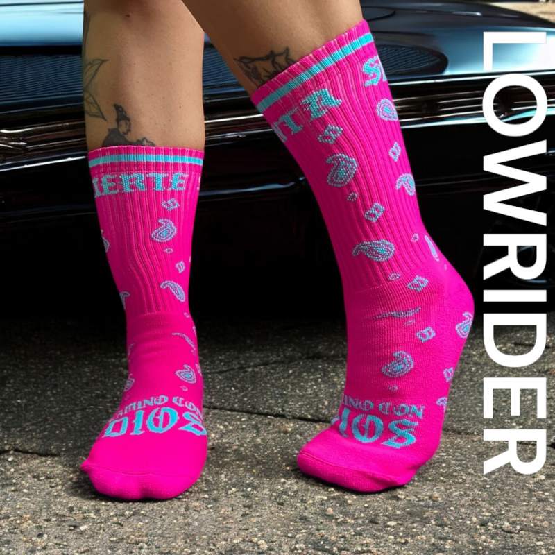 Calceta  “Lowrider pink”Art