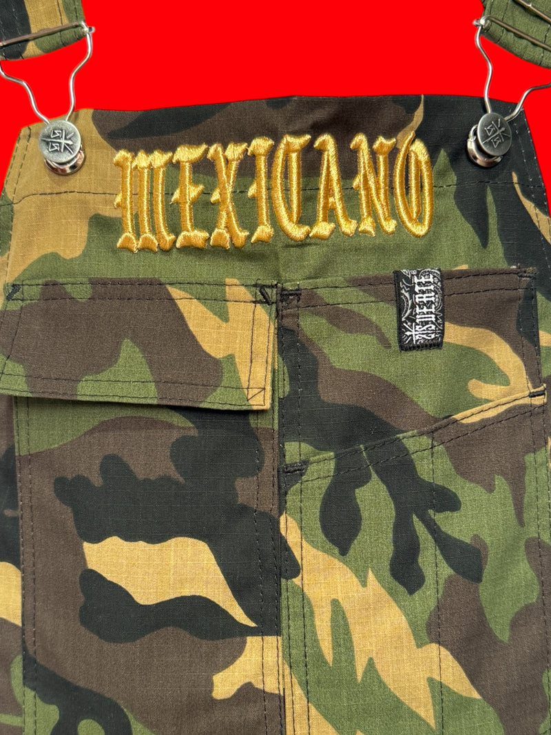 Overol “Soy Mexicano”camuflaje