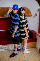 Playera rayas “Caqui”