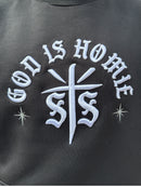 Sudadera crewneck “God is homie”
