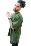 Playera  “Simplicidad” verde militar