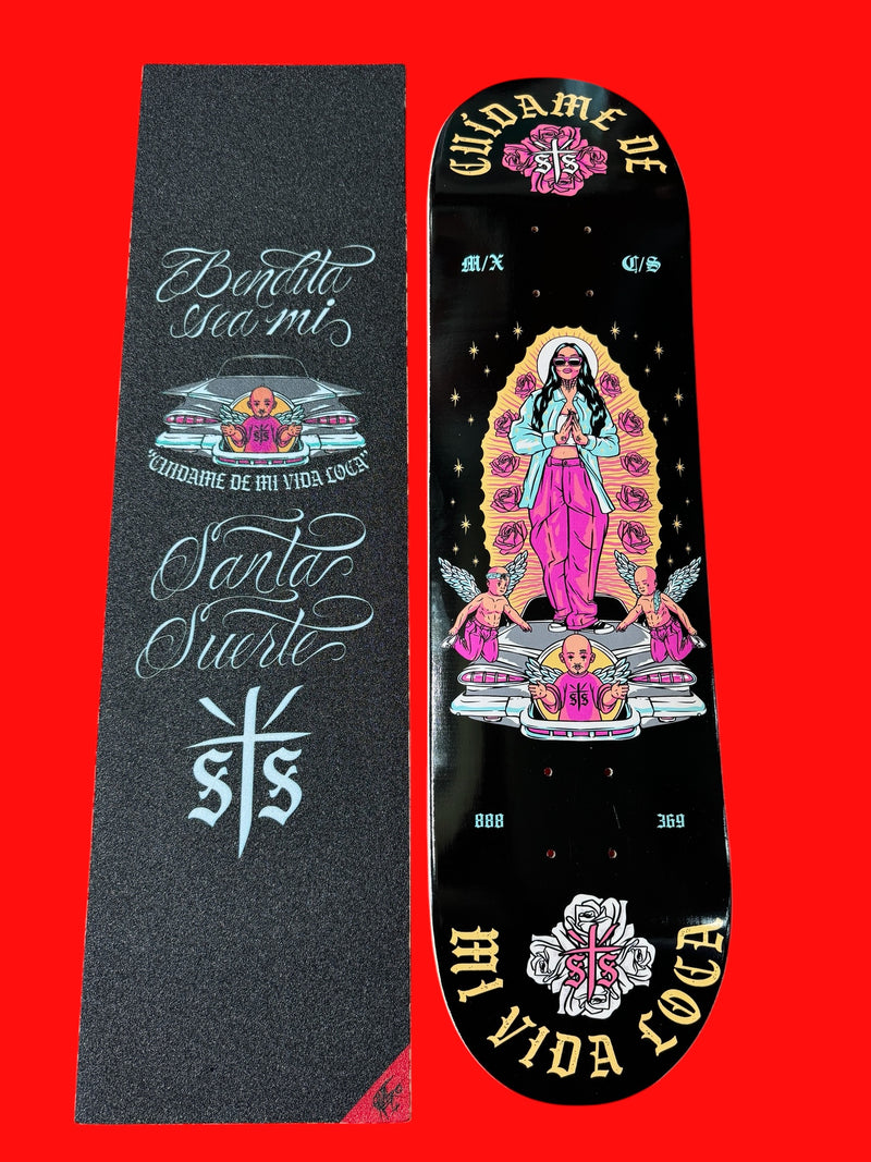 Patineta “Virgen de los Homies”