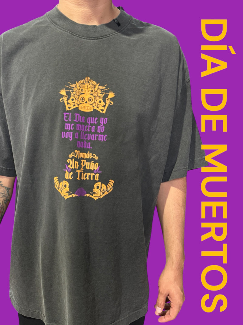 Playera  “Día de muertos” Acid Over