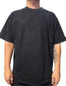Playera  “Acid wash” negro