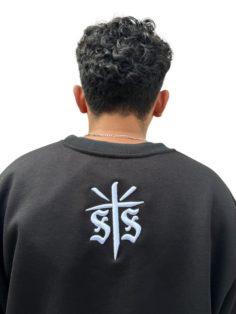 Sudadera crewneck “God is homie”