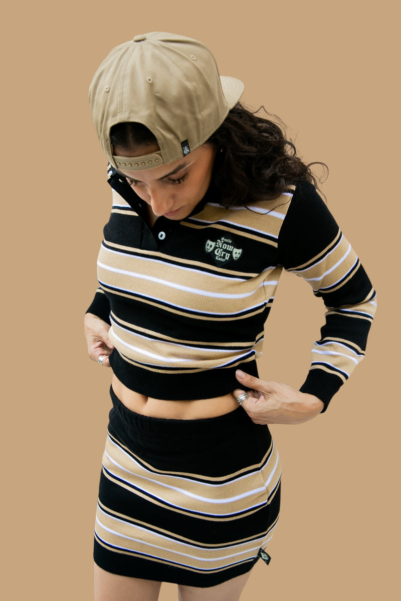 Conjunto tejida “Sonríe ahora” Dama