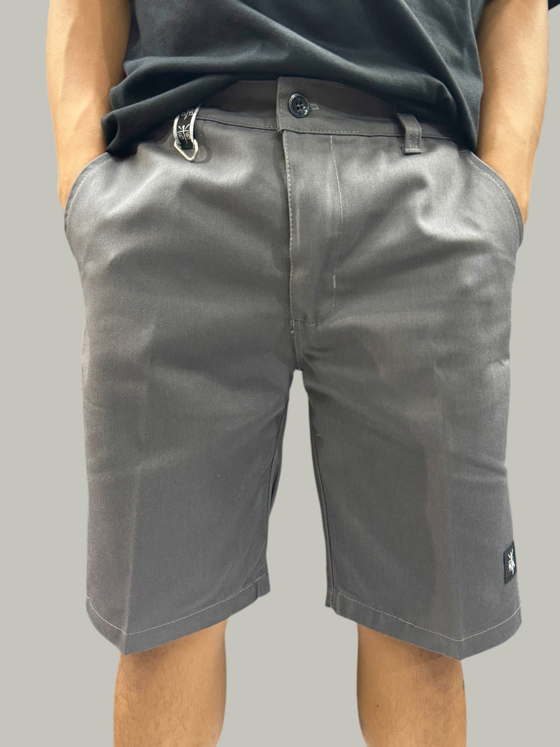 “Diamond” shorts Gray oxford