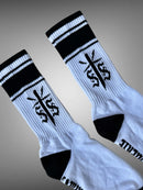 Calceta “Clásico 3” blanco