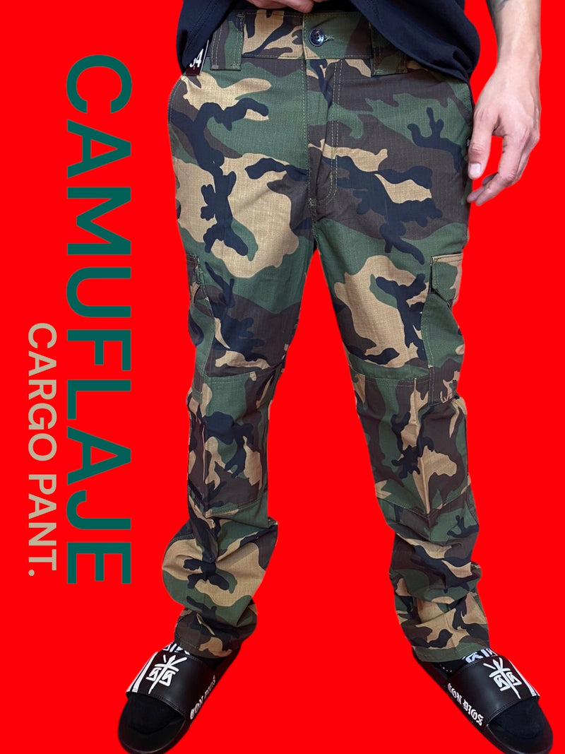 Pantalón Cargo (Vietnam camuflaje)