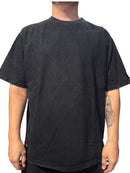Playera  “Acid wash” negro