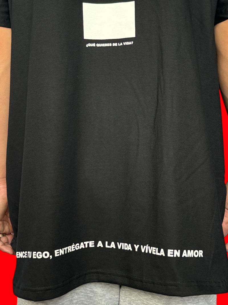 Playera  “Amor $ Salud” oversize