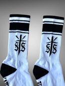 Calceta “Clásico 3” blanco