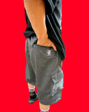 Short “Tumbado” gris Oxford