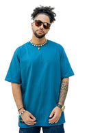 Playera  “Simplicidad” azul plumbago