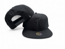 Black/black “Classic Cross” cap