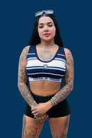 Top tejido “Love” Dama