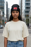 Beanie gorro “Etiqueta red”