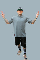 Playera  “Simplicidad” Gris acero