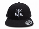 Gorra yupoong “Cruz Clásica” bco/neg