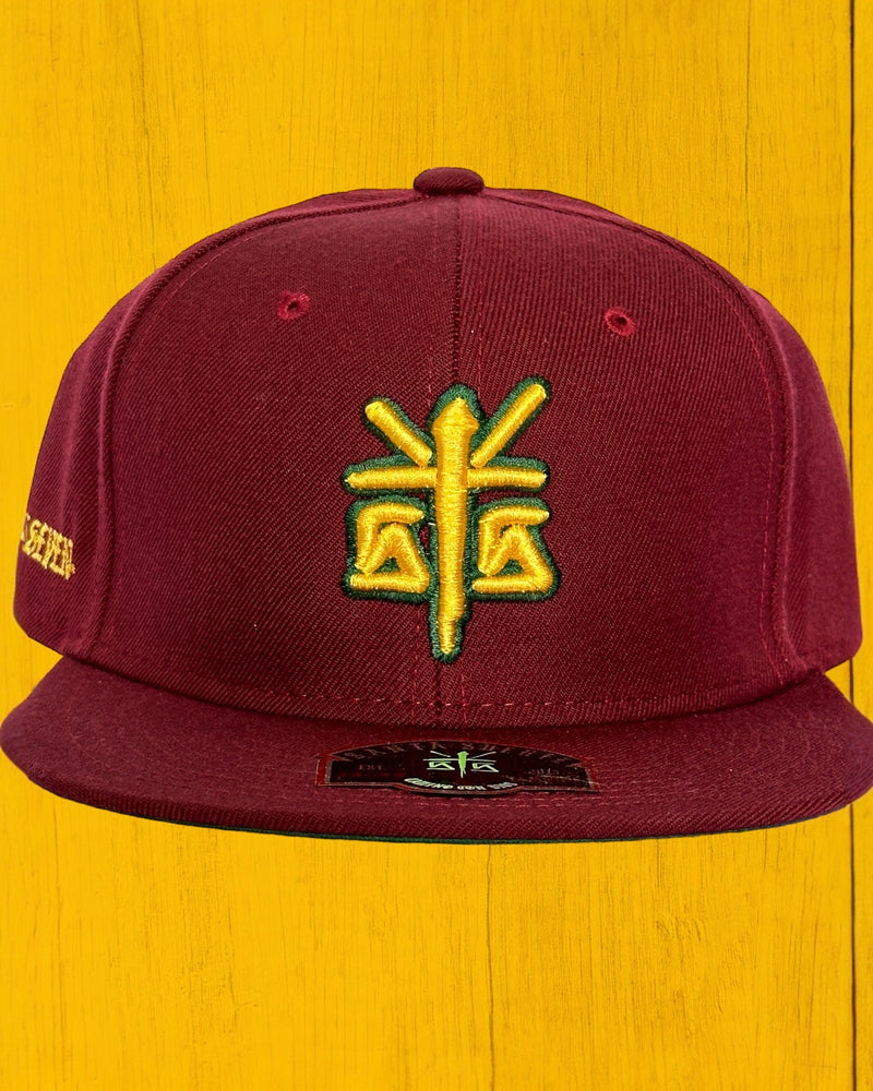 Gorra “Cruz vinotinto”