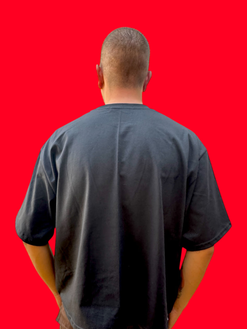 Playera  “Boxy fit” negro