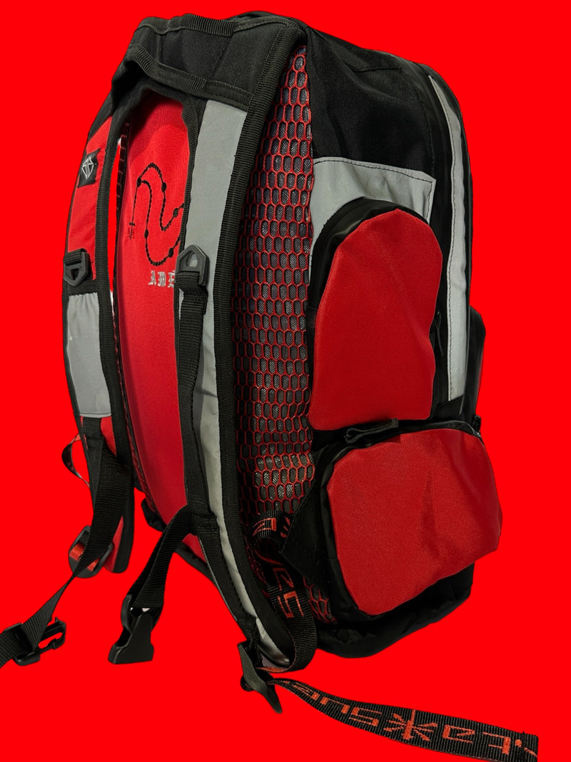 Mochila Cruz red Super premium